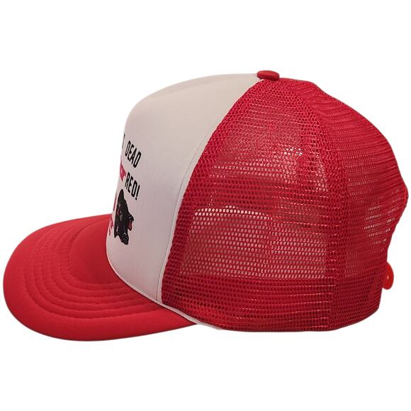 GardStar Red Cow Tags Snapback Mesh Retro As‎ Snapback Trucker Hat Cap - Picture 3 of 7